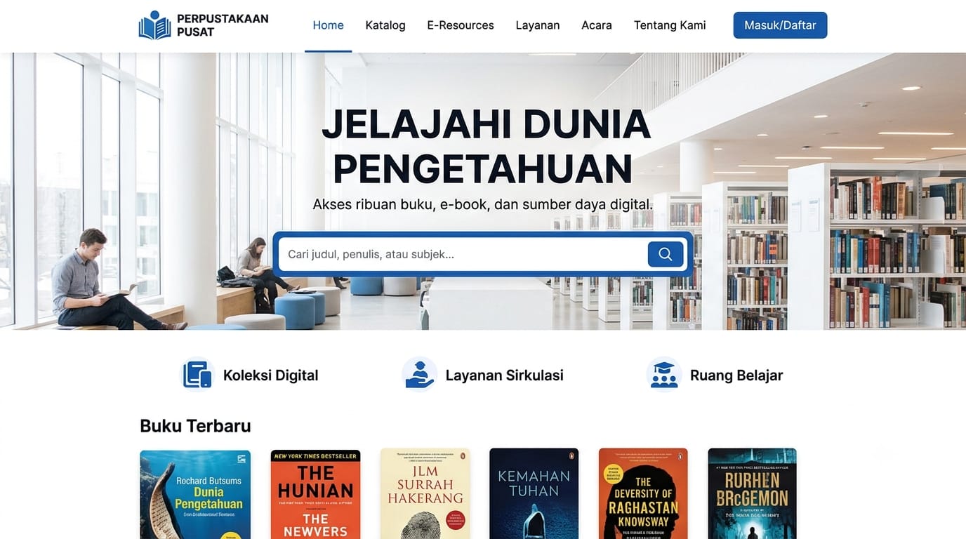SIPUSTAKA: Sistem Informasi Perpustakaan Digital